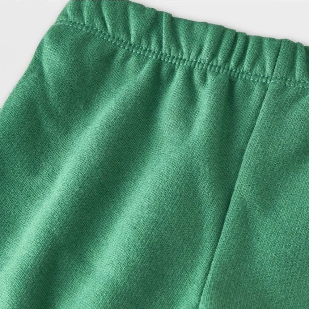 Cat & Jack Baby Green Tree Checkered Long Sleeve Sweatshirt Pants Outfit NB‎